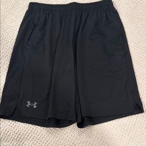 Under Armour Black Athletic Shorts Lightweight Breathable